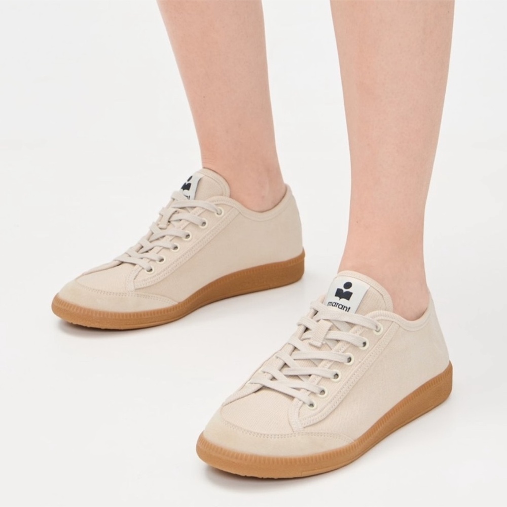 ISABEL MARANT New Klyce Beige‎ Sneakers, Size 9